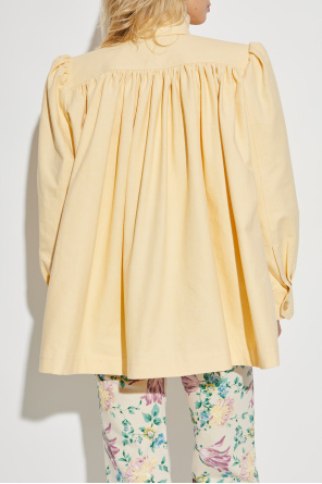 Chloé Oversize jacket with a stand-up collar