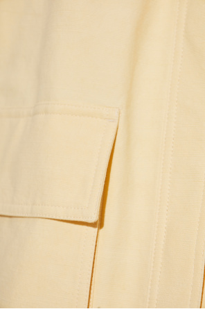 Chloé Oversize jacket with a stand-up collar