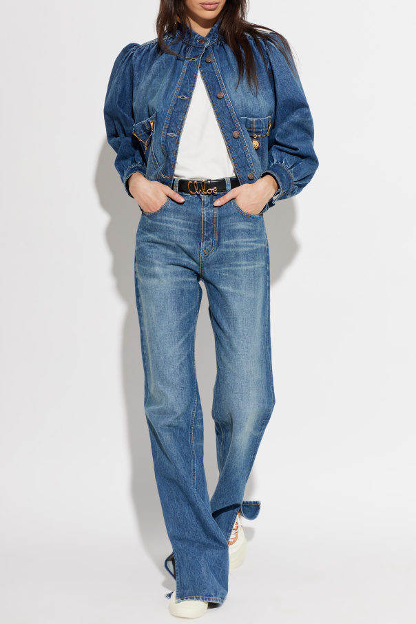 Chloé Jeansowa kurtka