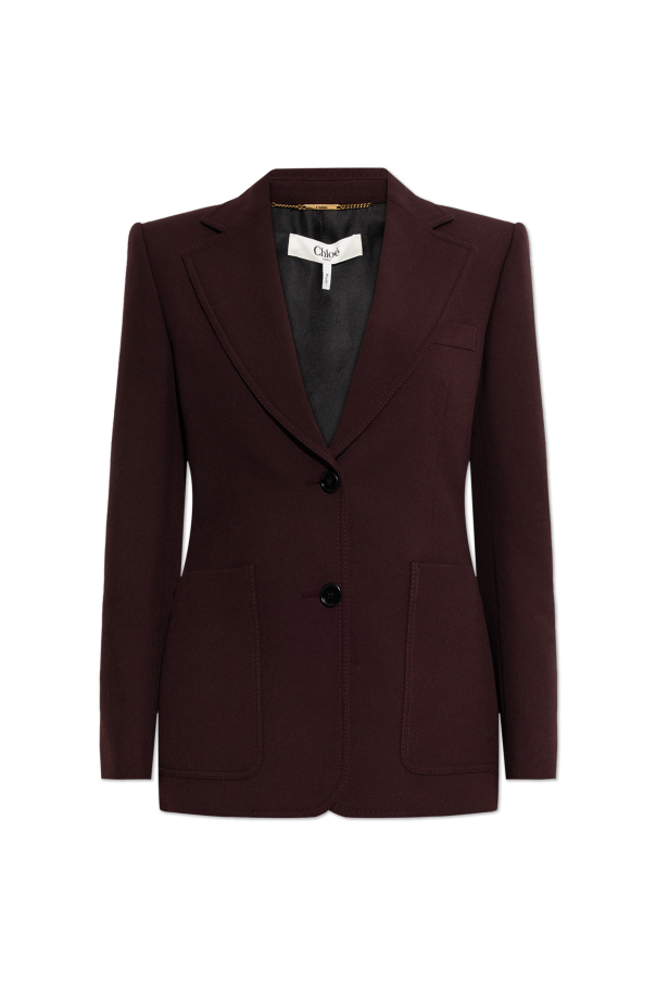 Blazer with shoulder pads od Chloé