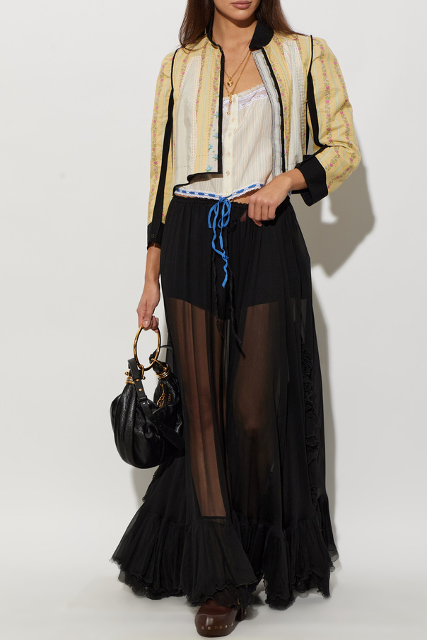 Chloé Short jacket with a back vent