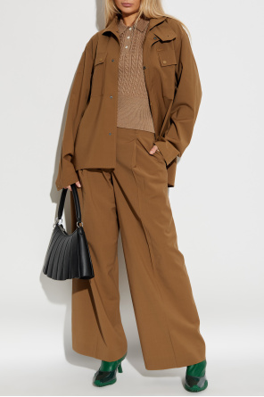 Jacket with stand-up collar od LACOSTE RUNWAY