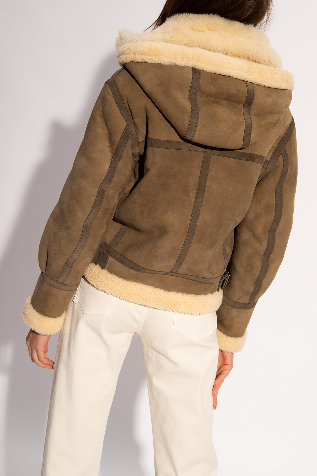 Chloé Shearling jacket with pockets