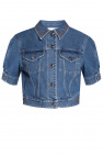 Chloé BLUE Short-sleeved denim jacket