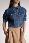 Chloé BLUE Short-sleeved denim jacket