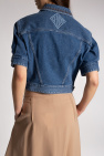 Chloé BLUE Short-sleeved denim jacket