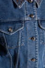 Chloé BLUE Short-sleeved denim jacket