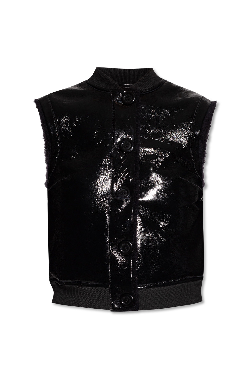 See By chloe White Leather vest
