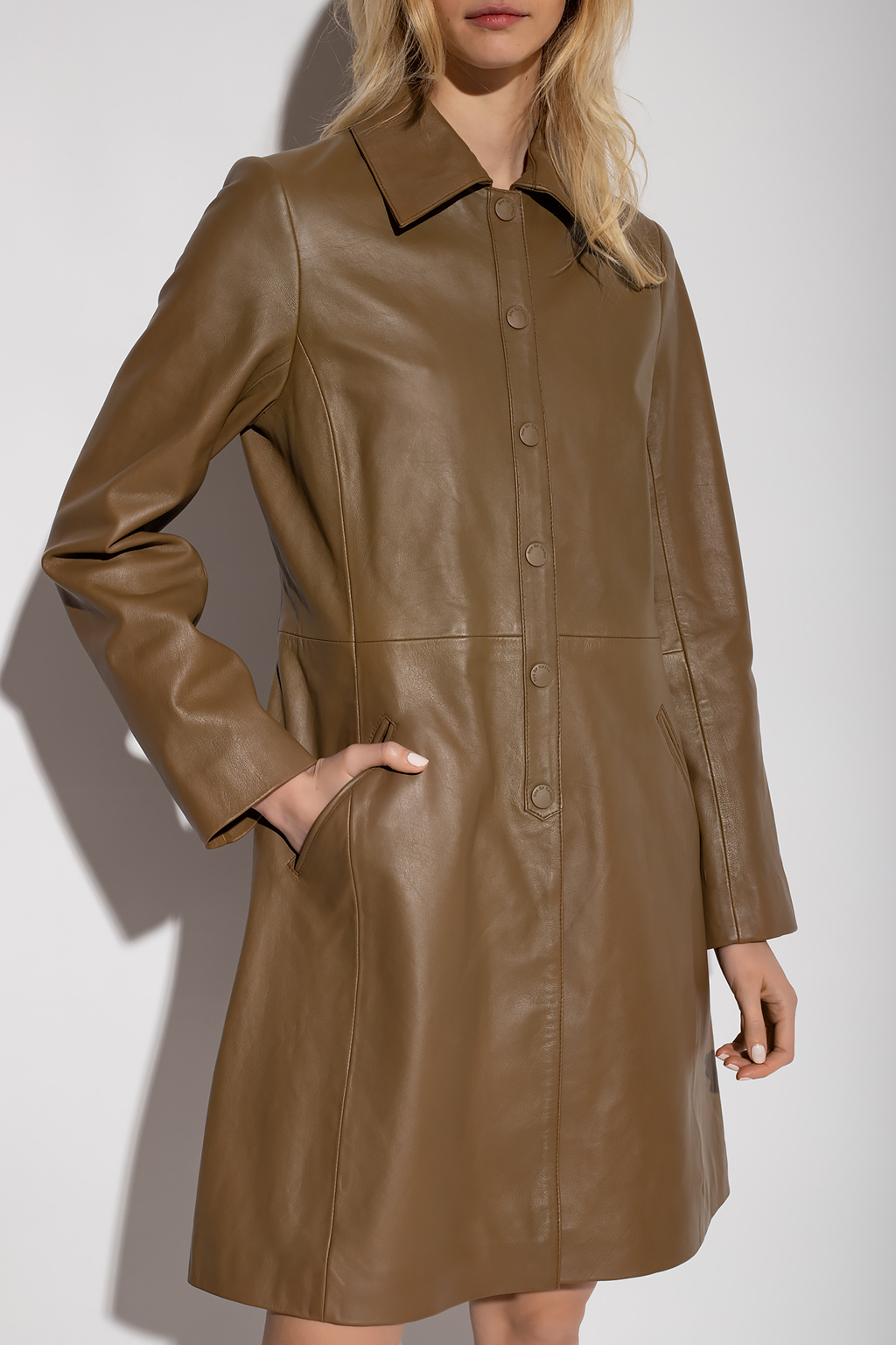 See By broderet chloe Leather coat