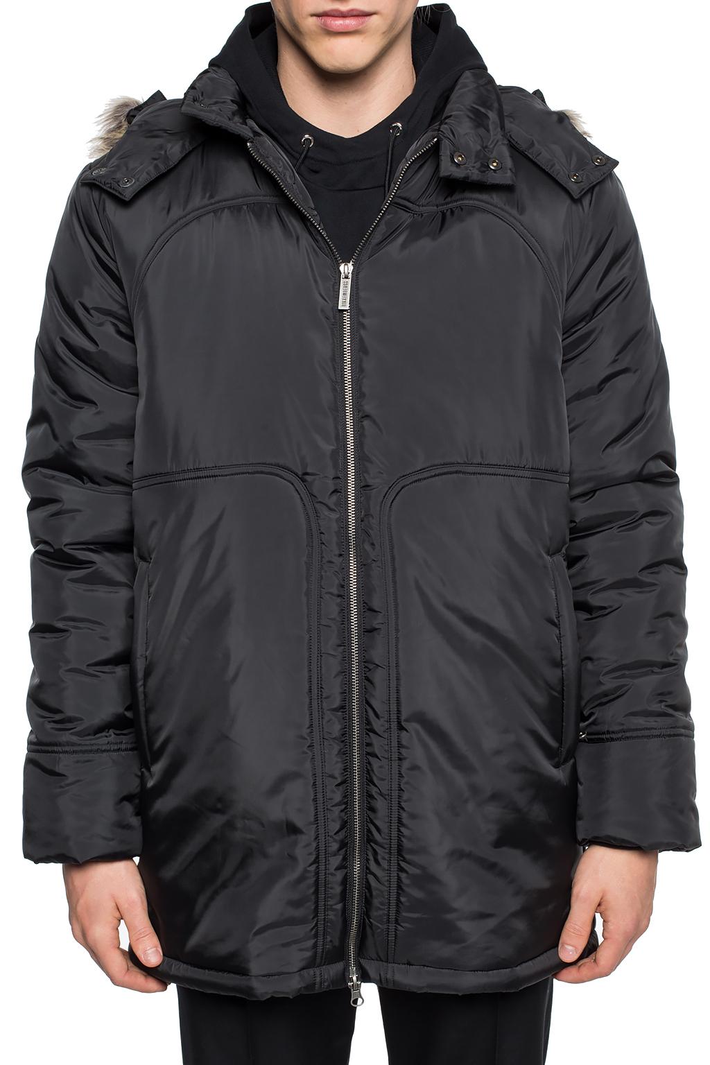 Jacket with detachable hood Dirk 
