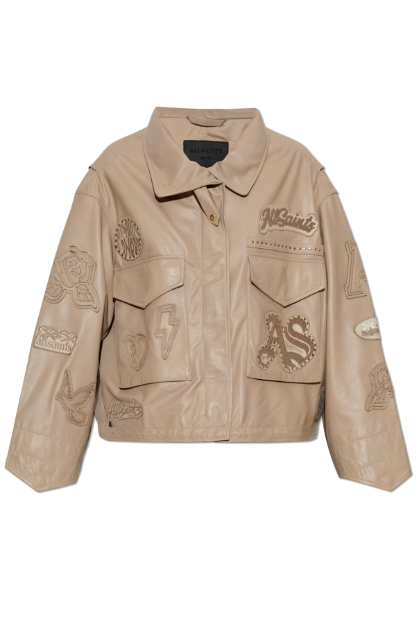 Leather jacket `Clay` od AllSaints