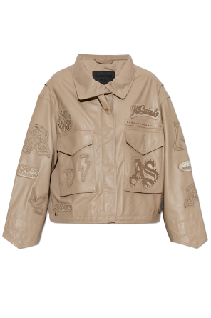 Leather jacket `Clay`