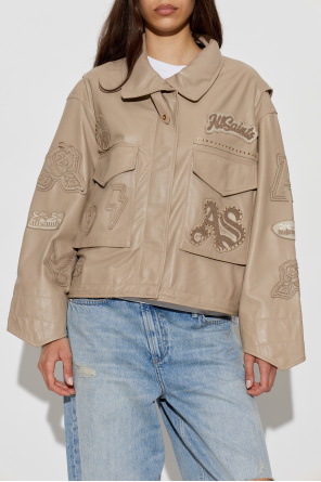 AllSaints Leather jacket `Clay`