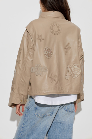 AllSaints Leather jacket `Clay`
