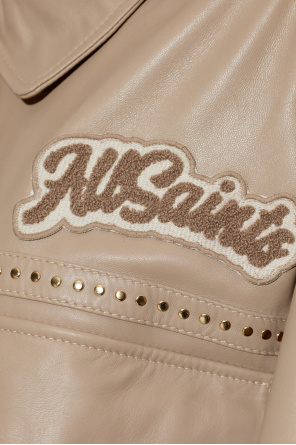 AllSaints Leather jacket `Clay`