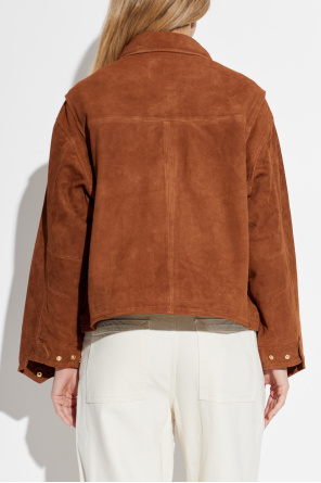 AllSaints Zamszowa  kurtka `Clay`