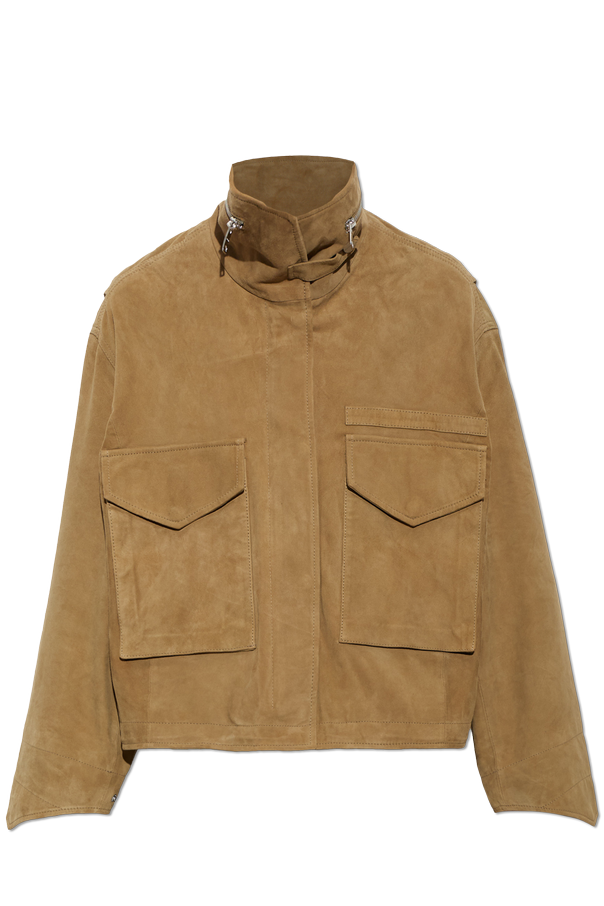 AllSaints Chaqueta de ante ‘Clay’