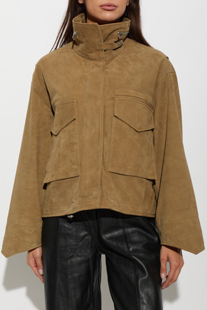 AllSaints Chaqueta de ante ‘Clay’