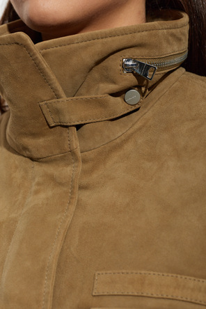 AllSaints Chaqueta de ante ‘Clay’