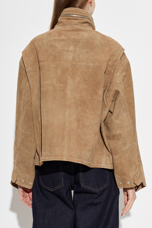 AllSaints 'Clay Suede' suede jacket with collar