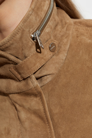 AllSaints 'Clay Suede' suede jacket with collar
