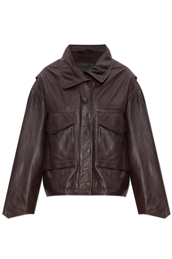 Leather jacket "Clay" od AllSaints