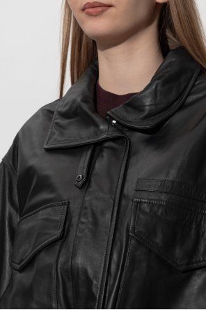 AllSaints ‘Clay’ leather jacket