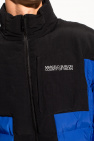 Marcelo Burlon embroidered-logo contrast hoodie