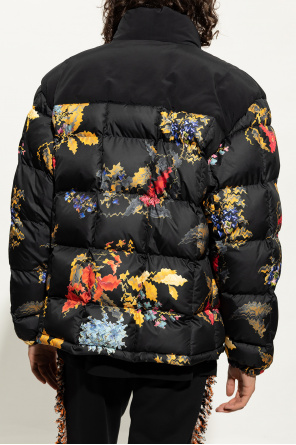 Marcelo Burlon Jacket with stand collar