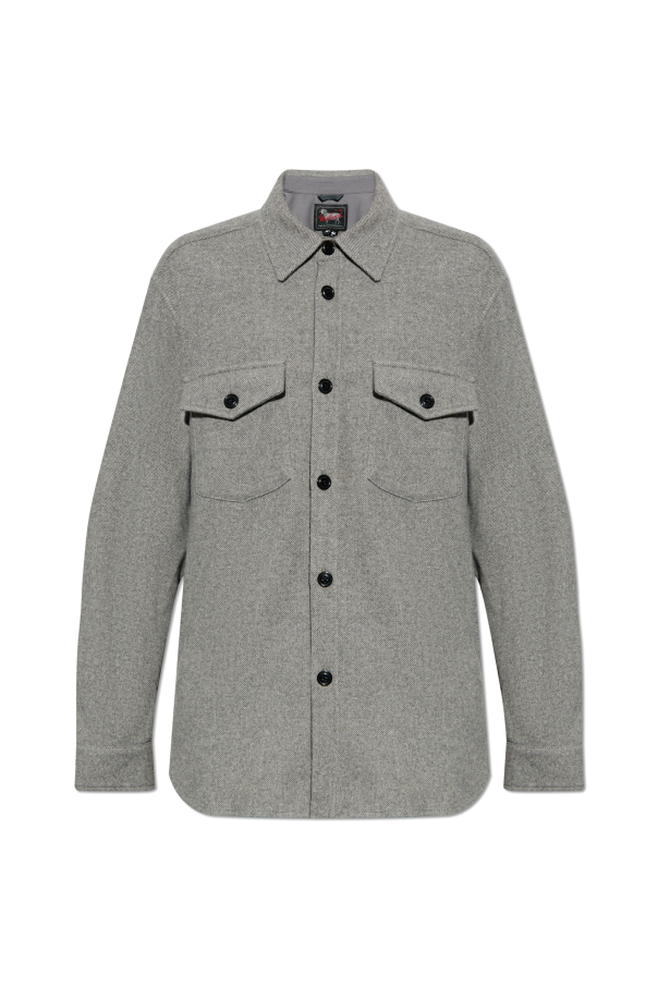 Woolrich Cashmere shirt with pockets