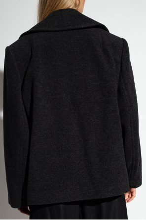 Lemaire Short coat in wool