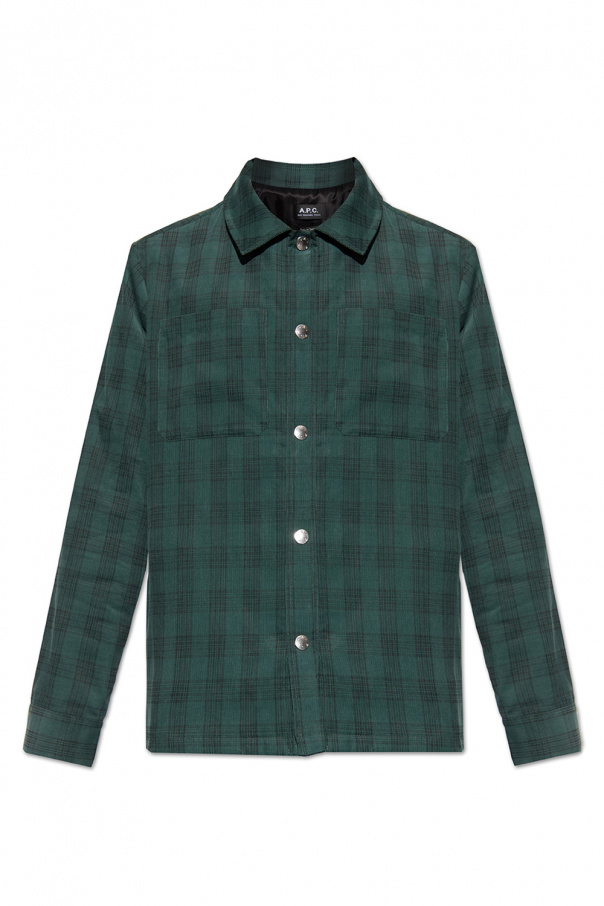 A.P.C. ‘Marco’ checked jacket