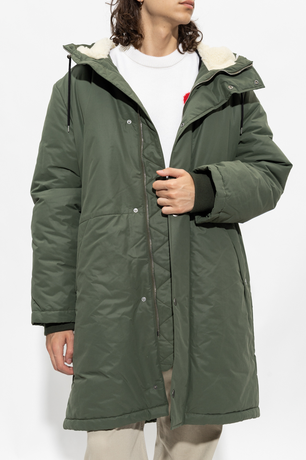 A.P.C. Hooded puffer jacket