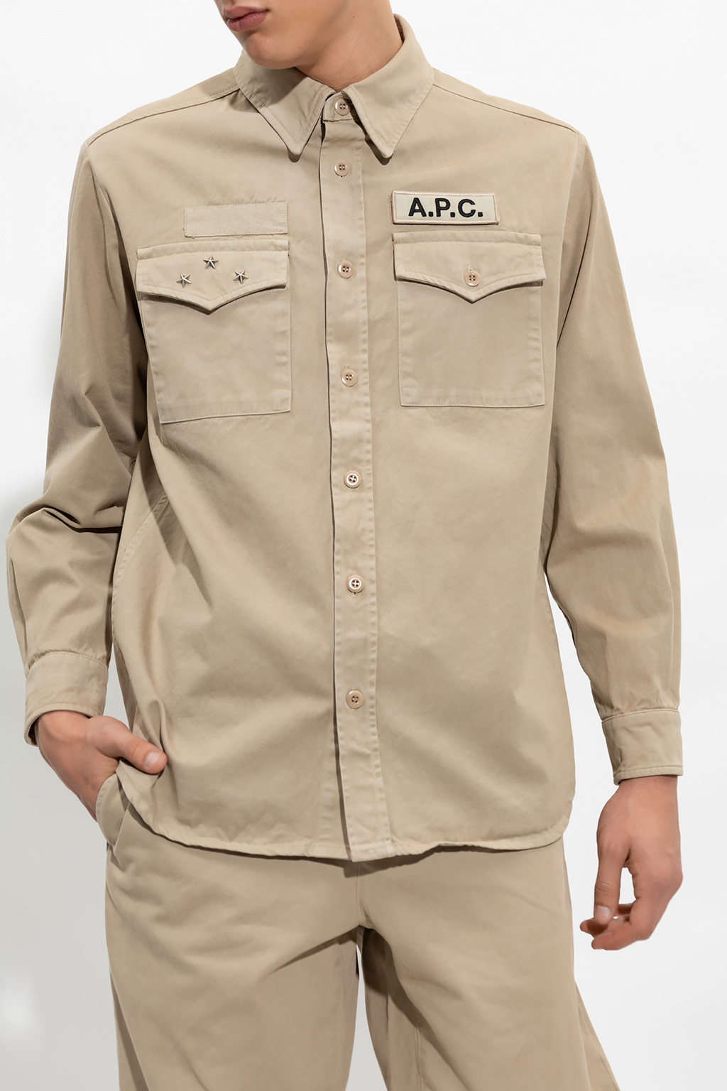 A.P.C. ‘Mainline’ cotton shirt