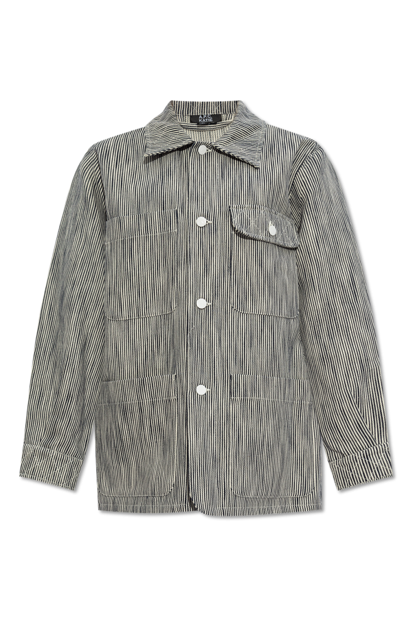 A.P.C. Striped Pattern Jacket