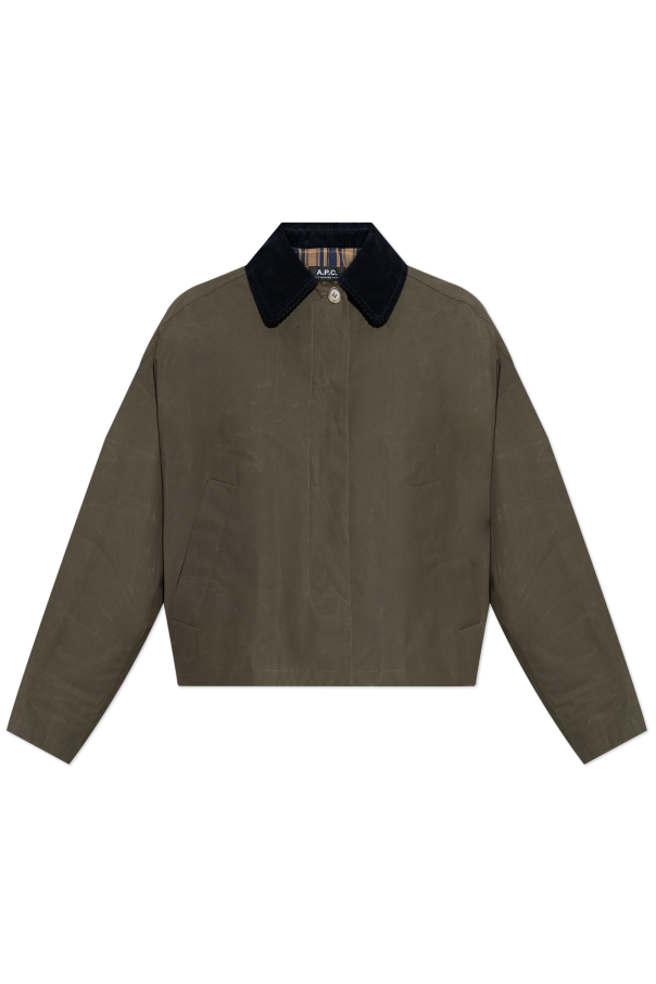 Jacket with collar od A.P.C.