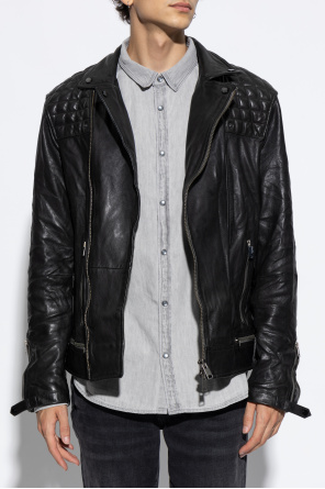 AllSaints Leather Jacket Conroy