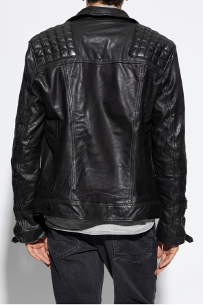 AllSaints Leather Jacket Conroy