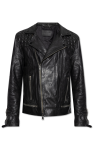 AllSaints BLACK Leather Jacket Conroy
