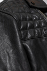 AllSaints BLACK Leather Jacket Conroy