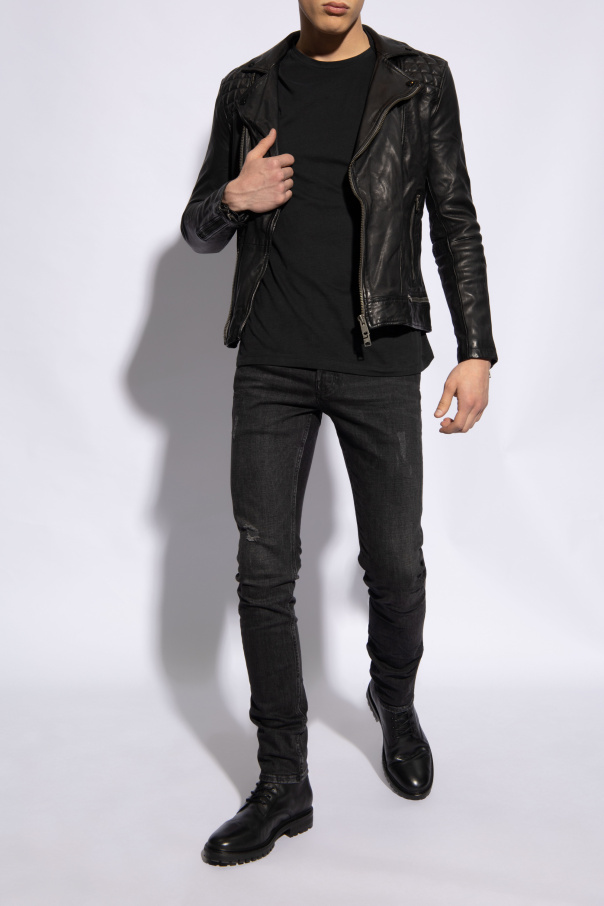 AllSaints ‘Conroy’ leather With jacket