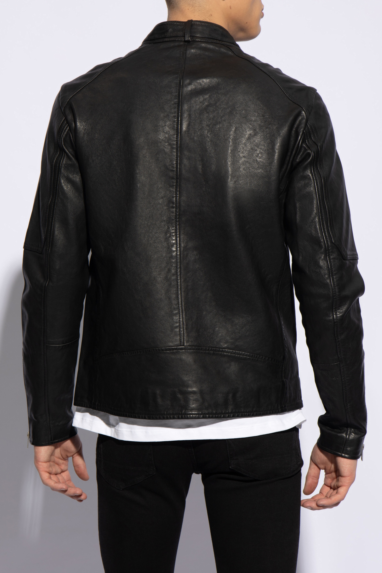 AllSaints ‘Cora’ leather Industries jacket