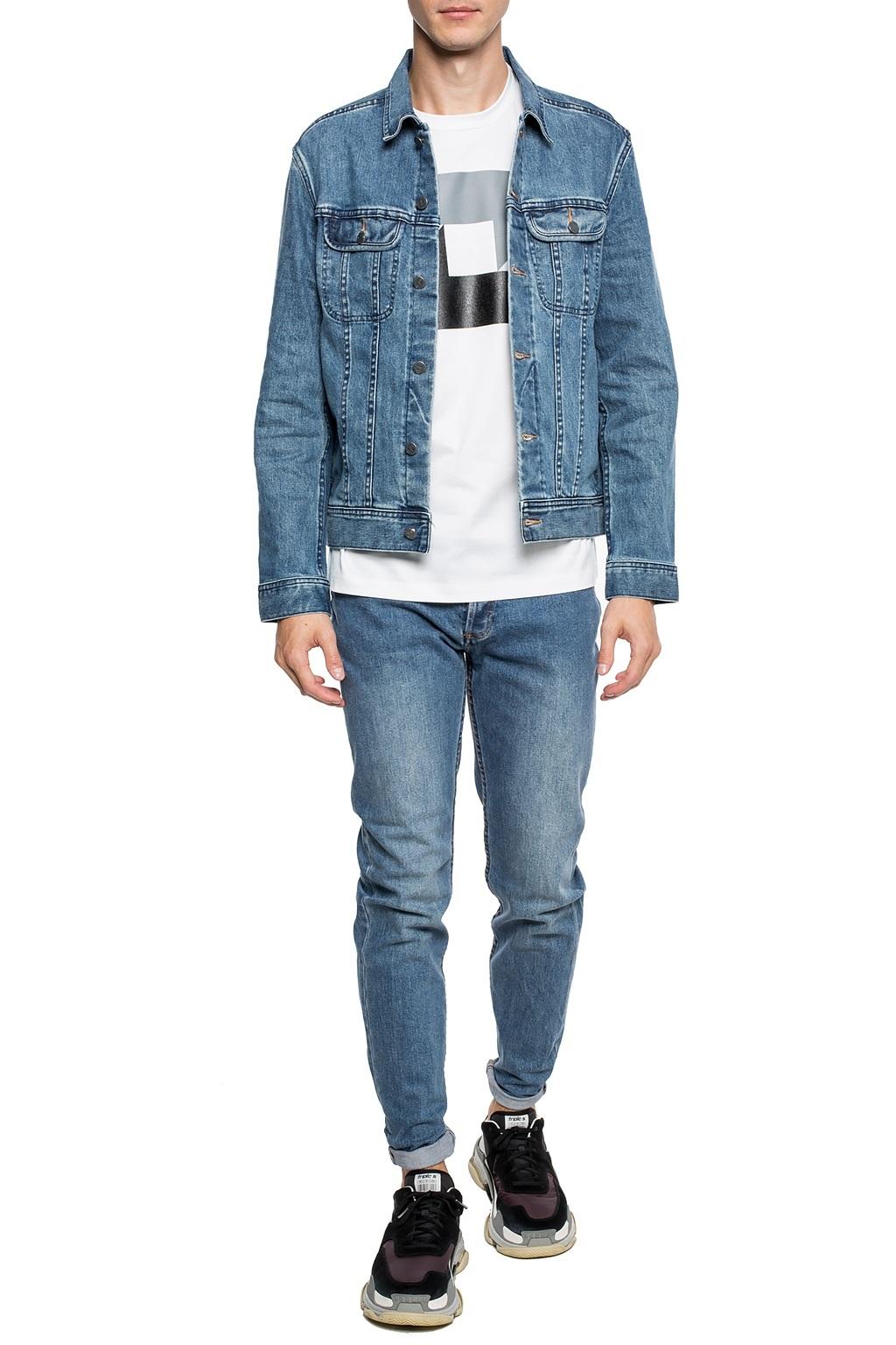 A.P.C. Stonewashed denim jacket