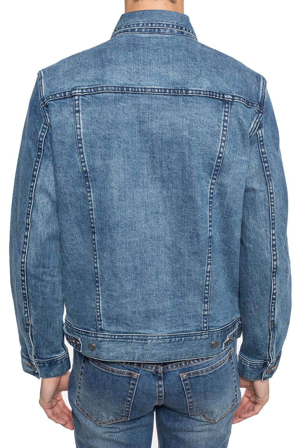 A.P.C. Stonewashed denim jacket