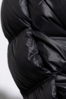 RAXXY BLACK Down jacket with hood