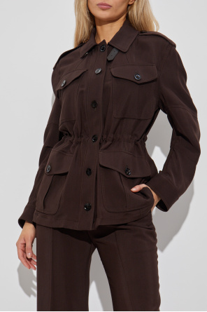 Tom Ford Jacke mit Schulterklappen
