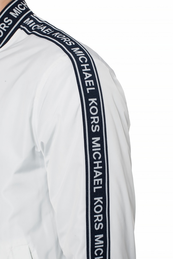 michael kors logo tape jacket