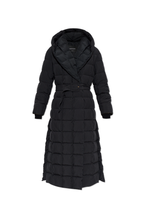 Insulated coat with belt