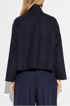 Fabiana Filippi Wool jacket with side slits