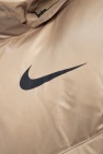 Nike beige Down parka with logo